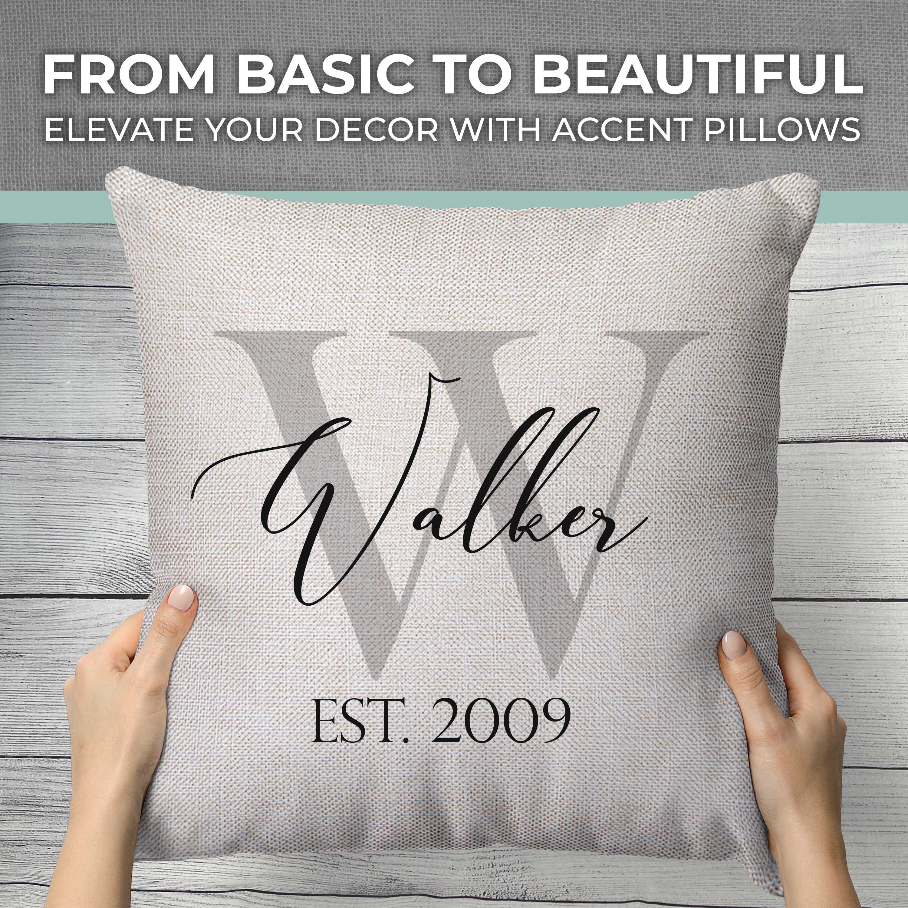 Design & Order Beautiful Throw Pillows